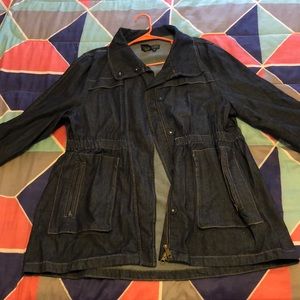 Denim Utility jacket .